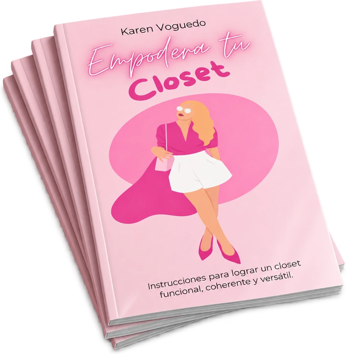 Portada de la guía «Empodera tu closet» de Karen Voguedo.